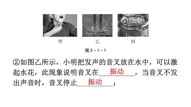 人教版八年级物理上册第二章第1节声音的产生与传播教学课件第7页