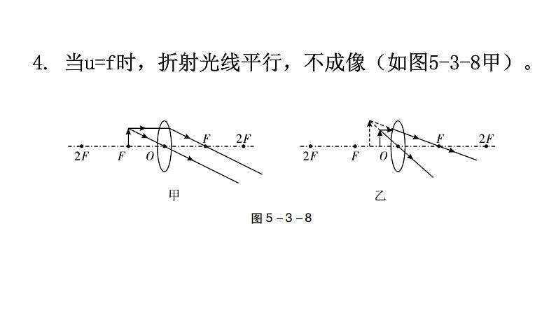 人教版八年级物理上册第五章第3节凸透镜成像的规律第二课时凸透镜成像规律的应用教学课件06