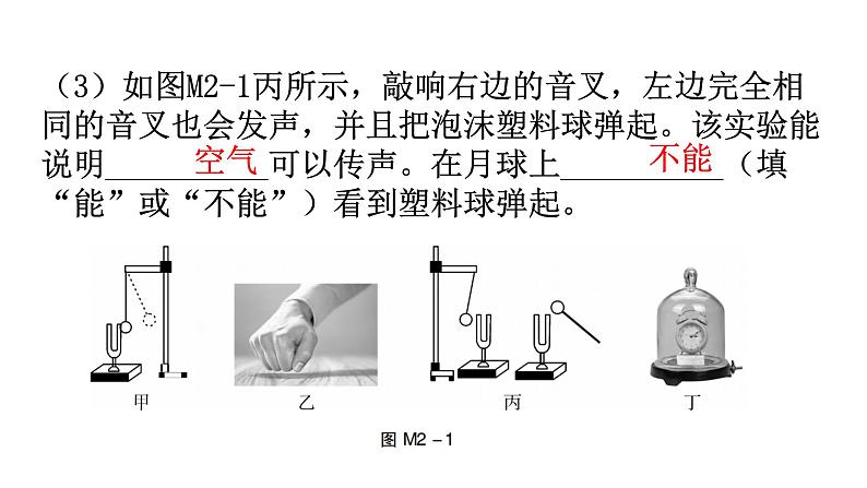 人教版八年级物理上册第二章章末复习二声现象教学课件第8页