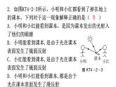 人教版八年级物理上册第四章第2节光的反射第二课时镜面反射和漫反射练习课件