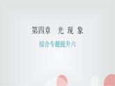 人教版八年级物理上册第四章综合专题提升六课件