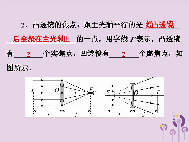 中考物理一轮复习教材梳理课件 第3课时《透镜及其应用》（含答案）第5页