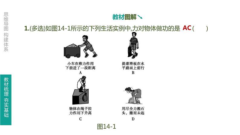 中考物理一轮复习课时突破练习课件 第14课时 功　功率 (含解析)第6页