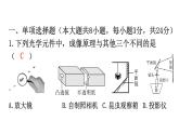 人教版八年级物理上册第五章过关训练课件