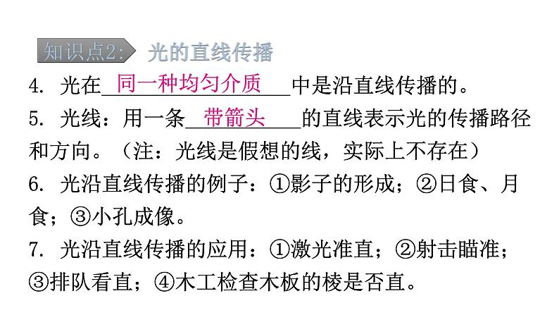 粤教沪科版八年级上册物理第三章3-1光世界巡行教学课件第8页