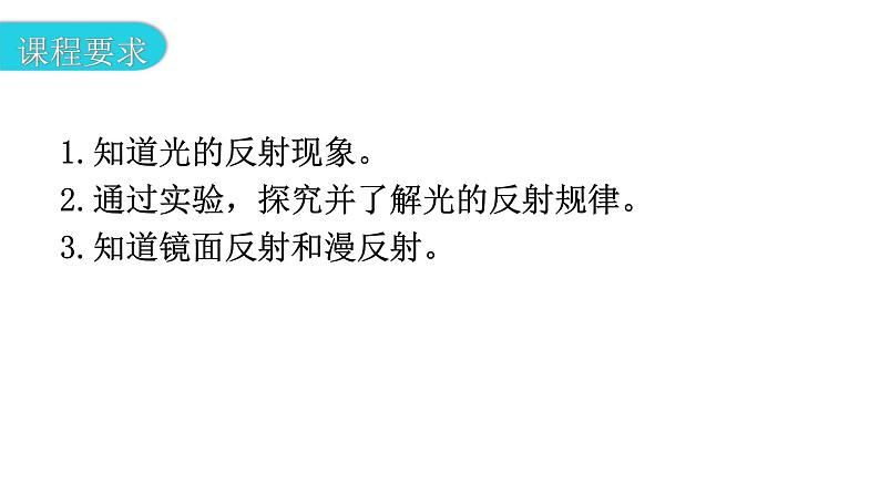 粤教沪科版八年级上册物理第三章3-2探究光的反射规律教学课件03