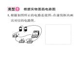 人教版九年级物理第16章小专题5 含电表、滑动变阻器的电路连接课时训练ppt