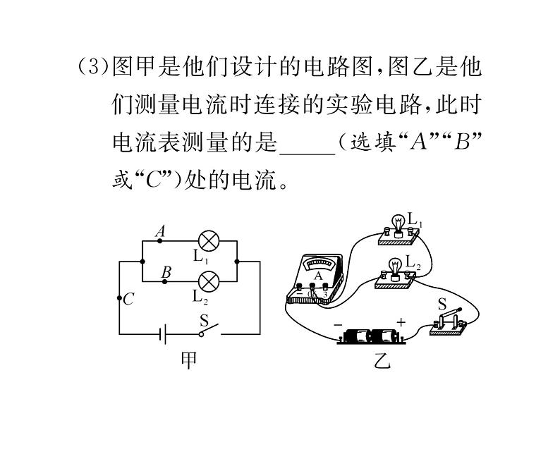 人教版九年级物理专项复习（8）电学探究性实验课时训练ppt第4页