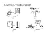 人教版九年级物理第20章小专题10  三种电磁现象的辨析课时训练ppt