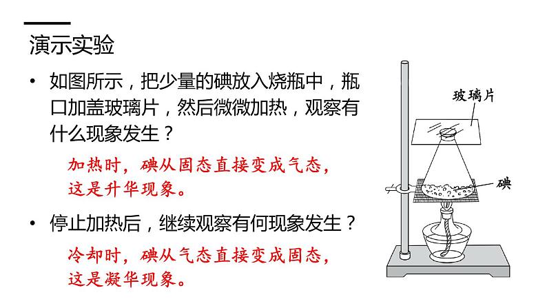 沪科版九年级物理上第12章温度与物探变化第4节升华与凝华教学课件06