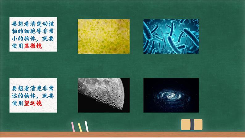 人教版八年级物理上册5.5 显微镜和望远镜课件第4页