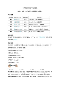 备考2024年中考物理重难点精讲精练：8-热点5 物态变化的识别及吸放热判断（精讲）