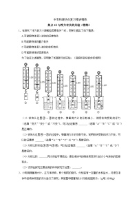 备考2024年中考物理重难点精讲精练：89-热点45 与浮力有关的实验（精练）