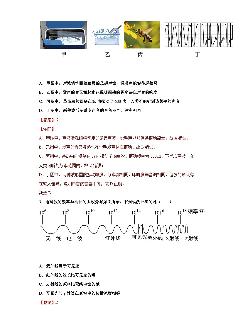 卷2-备战2022年中考武汉【名校地市好题必刷】四调全真模拟卷（武汉专用）·第一辑（解析版）第2页