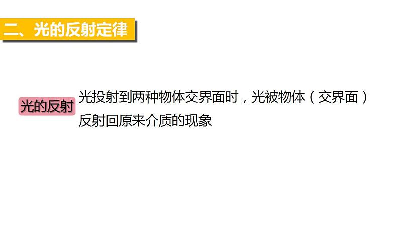 人教版物理八年级上册课件4.2光的反射06