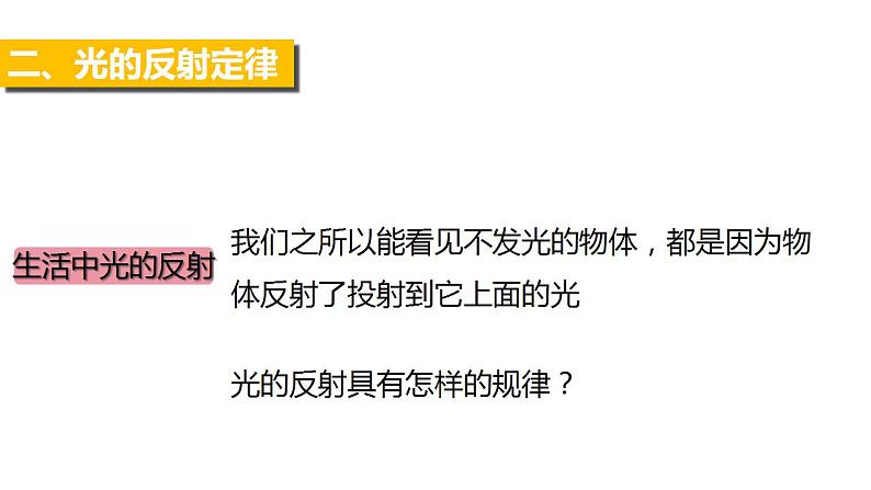 人教版物理八年级上册课件4.2光的反射07