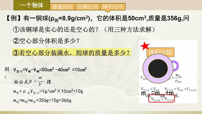 人教版物理八年级上册课件6.3测量物质的密度08