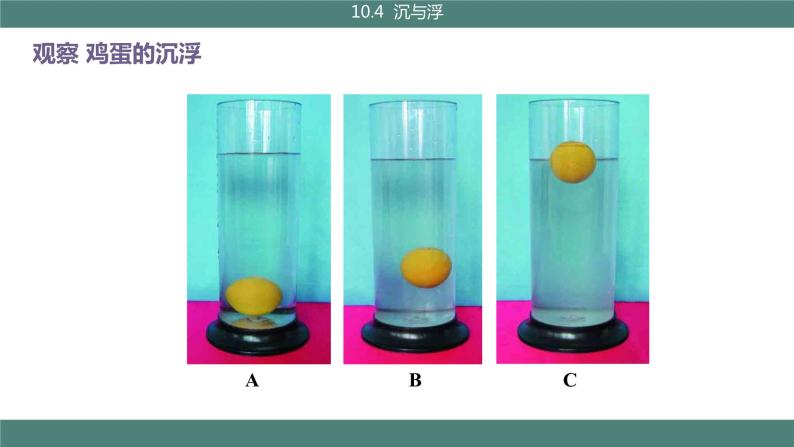 教科版物理八下10.4《沉与浮》课件PPT05