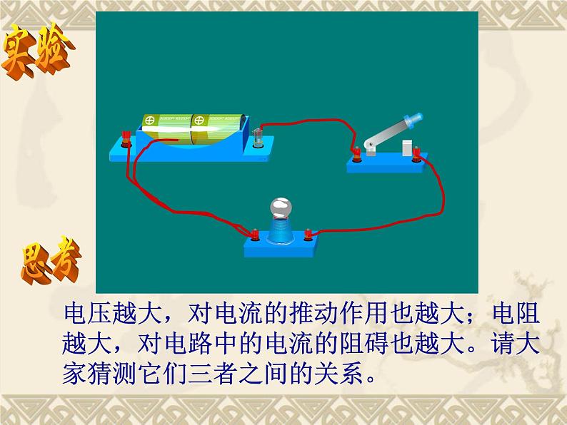 17.1《电流与电压和电阻的关系》PPT课件6-九年级物理全一册【人教版】02