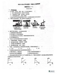 广东省 惠州市惠阳区半岛学校2023-2024学年九年级物理上学期月考卷（月考）