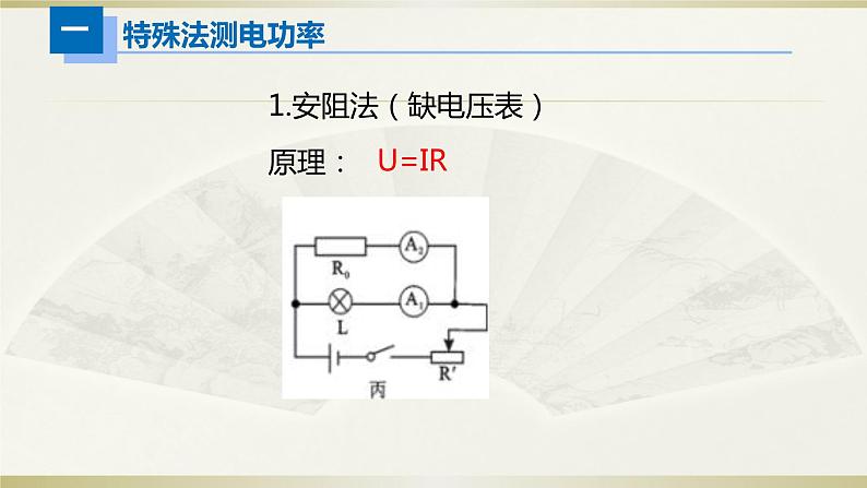 人教版初中物理一轮复习课件——电学实验（二）＆家庭电路故障第5页