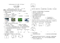 福建省三明市尤溪县七中片区联考2023-2024学年九年级上学期10月月考物理试题