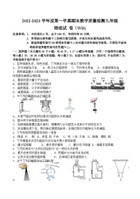 河北省保定市望都县2022-2023上期九年级物理期末试卷