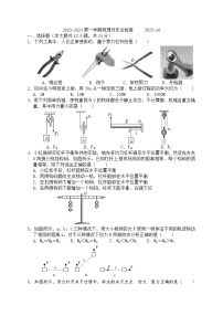 江苏省江阴市璜塘中学2023-2024学年九年级上学期10月作业检物理试卷（月考）