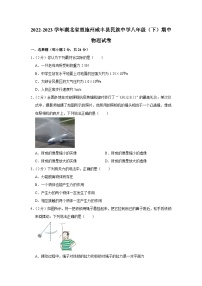 湖北省恩施州咸丰县民族中学2022-2023学年八年级下学期期中物理试卷