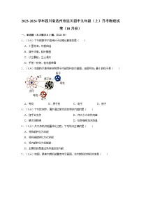 四川省达州市达川第四中学2023-2024学年九年级上学期10月月考物理试题