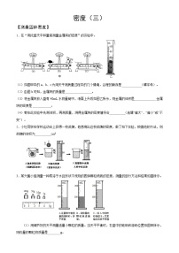 人教版物理八年级上册期末复习——密度（三）