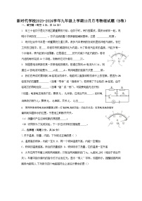 河南省新乡市新乡县新时代学校2023-2024学年九年级上学期10月月考物理试题（B卷）