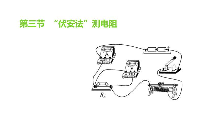 沪科版物理九年级全册15.3《“伏安法”测电阻》课件PPT01