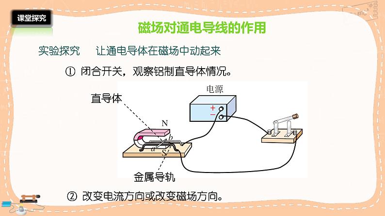 沪科版物理九年级全册17.3《科学探究：电动机为什么会转动》课件PPT06