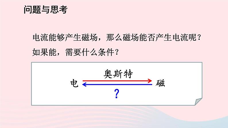 2023九年级物理全册第十四章磁现象第七节学生实验：探究__产生感应电流的条件上课课件新版北师大版02