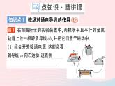 2023九年級物理全冊第十四章磁現(xiàn)象第五節(jié)磁吃通電導線的作用力第六節(jié)直流電動機作業(yè)課件新版北師大版