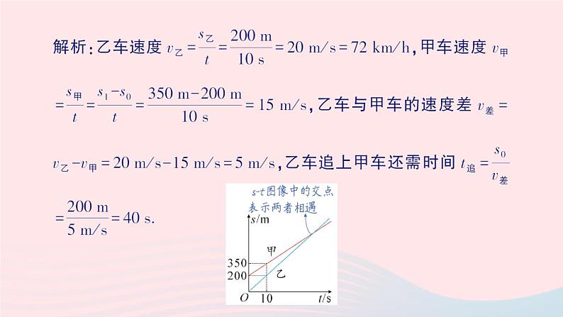 2023八年级物理上册第二章运动的世界专题一运动的图像作业课件新版沪科版03