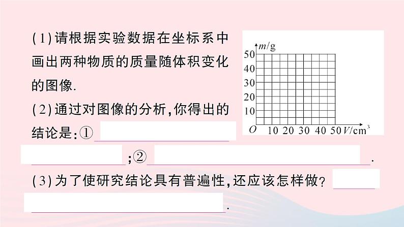 2023八年级物理上册第五章质量与密度第三节科学探究：物质的密度作业课件新版沪科版03