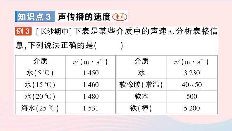 2023八年级物理上册第三章声第1节认识声现象作业课件新版教科版08