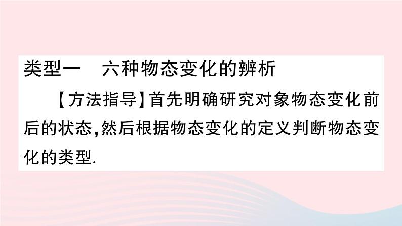 2023八年级物理上册第三章物态变化专题四物态变化的辨析作业课件新版新人教版第2页