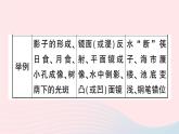 2023八年级物理上册第四章光现象专题六光现象辨析作业课件新版新人教版