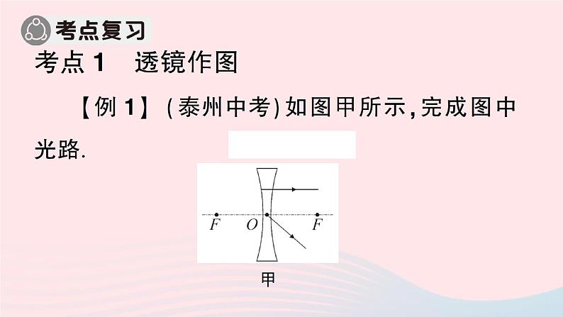 2023八年级物理上册期末复习五透镜及其应用作业课件新版新人教版02