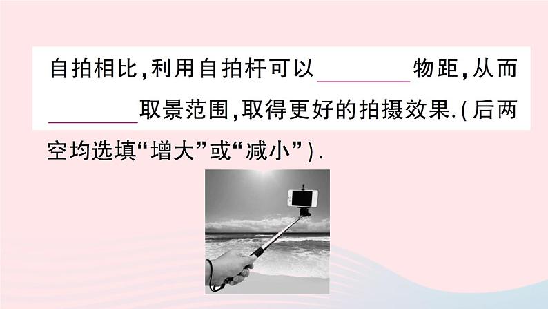 2023八年级物理上册期末复习五透镜及其应用作业课件新版新人教版08