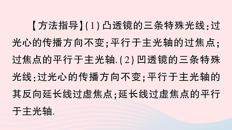 2023八年级物理上册第五章透镜及其应用专题八透镜作图作业课件新版新人教版第2页