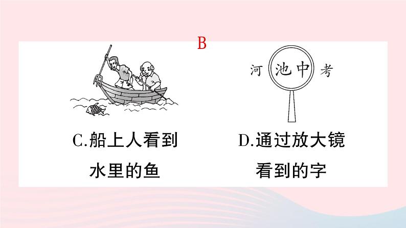 2023八年级物理上册第五章透镜及其应用滚动训练2第五章第1~3节作业课件新版新人教版05