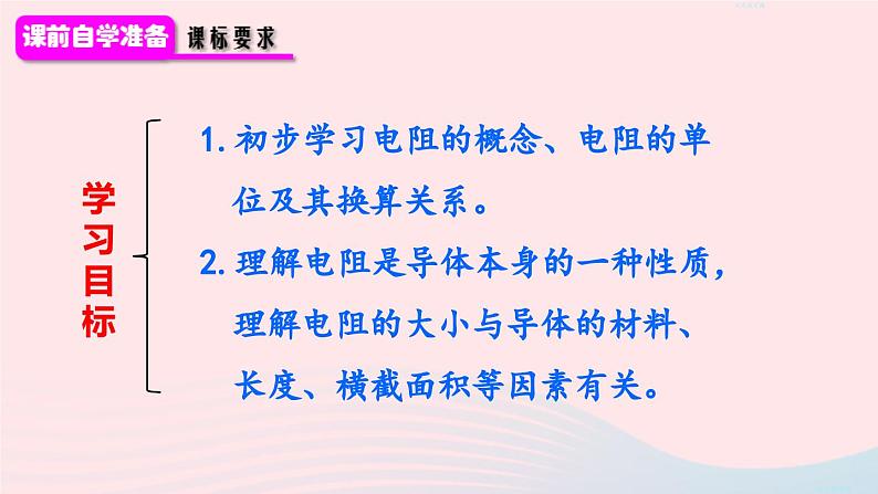 2023九年级物理全册第十六章电压电阻第3节电阻上课课件新版新人教版02