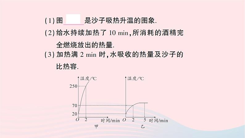 2023九年级物理全册第十四章内能的利用专题一热量的综合计算作业课件新版新人教版06