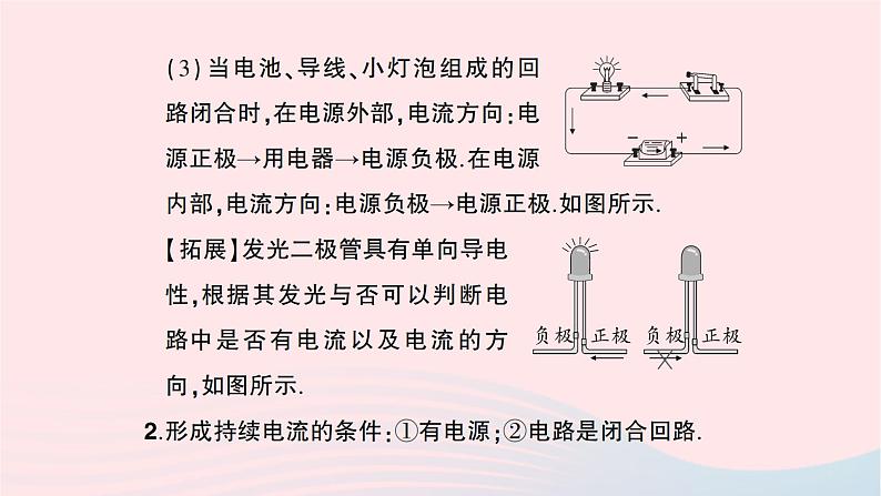 2023九年级物理全册第十五章电流和电路第2节电流和电路第一课时电流电路的构成重点题型突破作业课件新版新人教版03