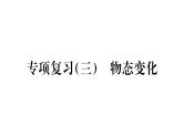 人教版八年级物理上专项复习（3）物态变化课时训练课件PPT
