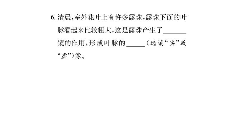 人教版八年级物理上第5章透镜及其应用第2节生活中的透镜课时训练课件PPT第8页